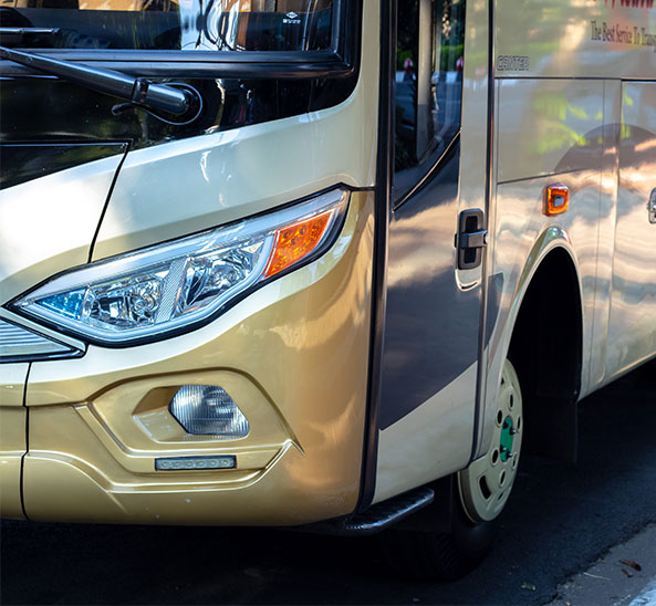 orlando bus rental exterior