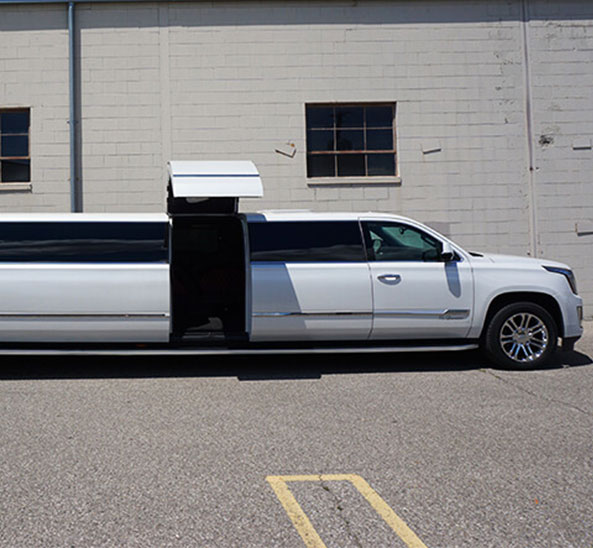 cadillac limo exterior